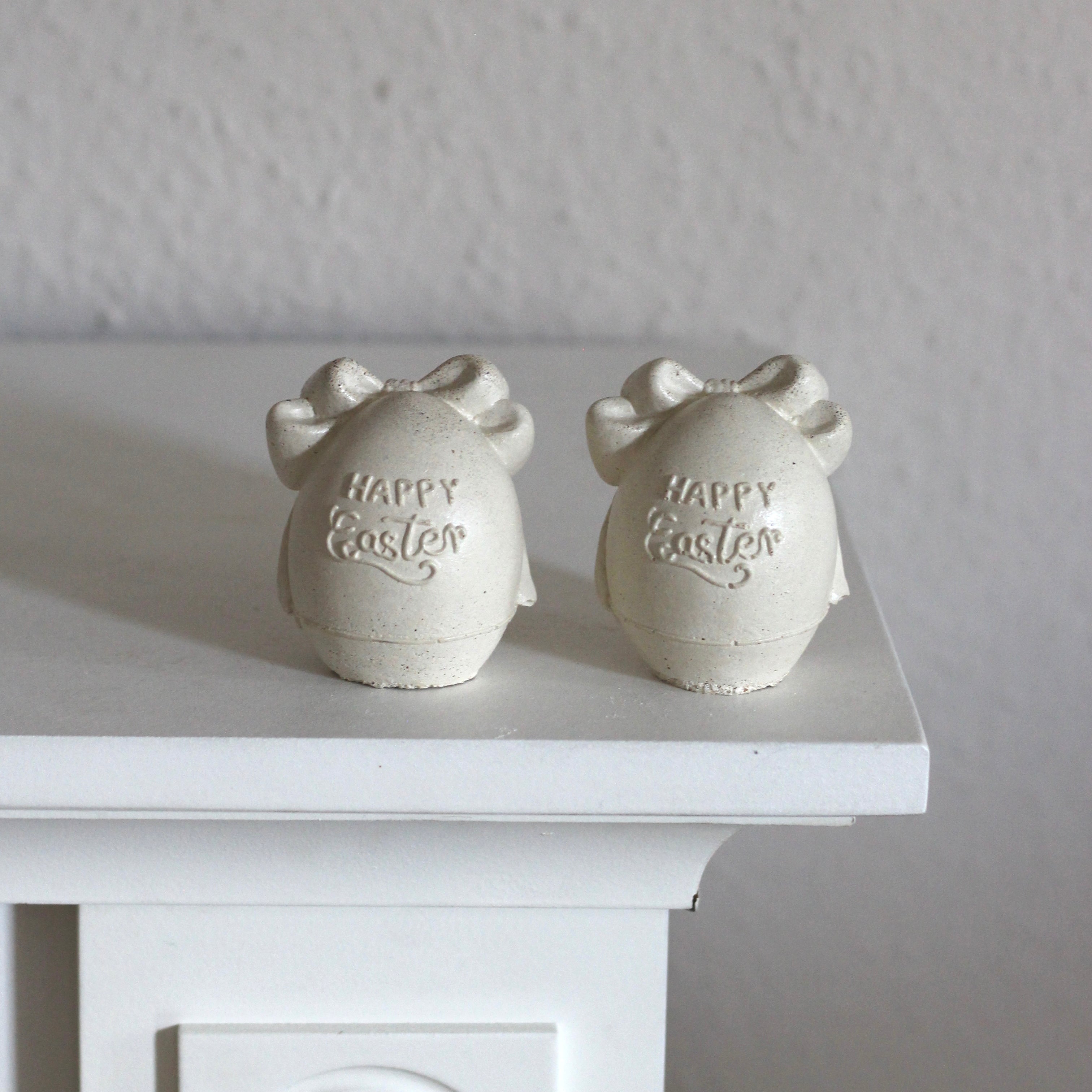 Osterei Schleife Beton "Happy Easter"
