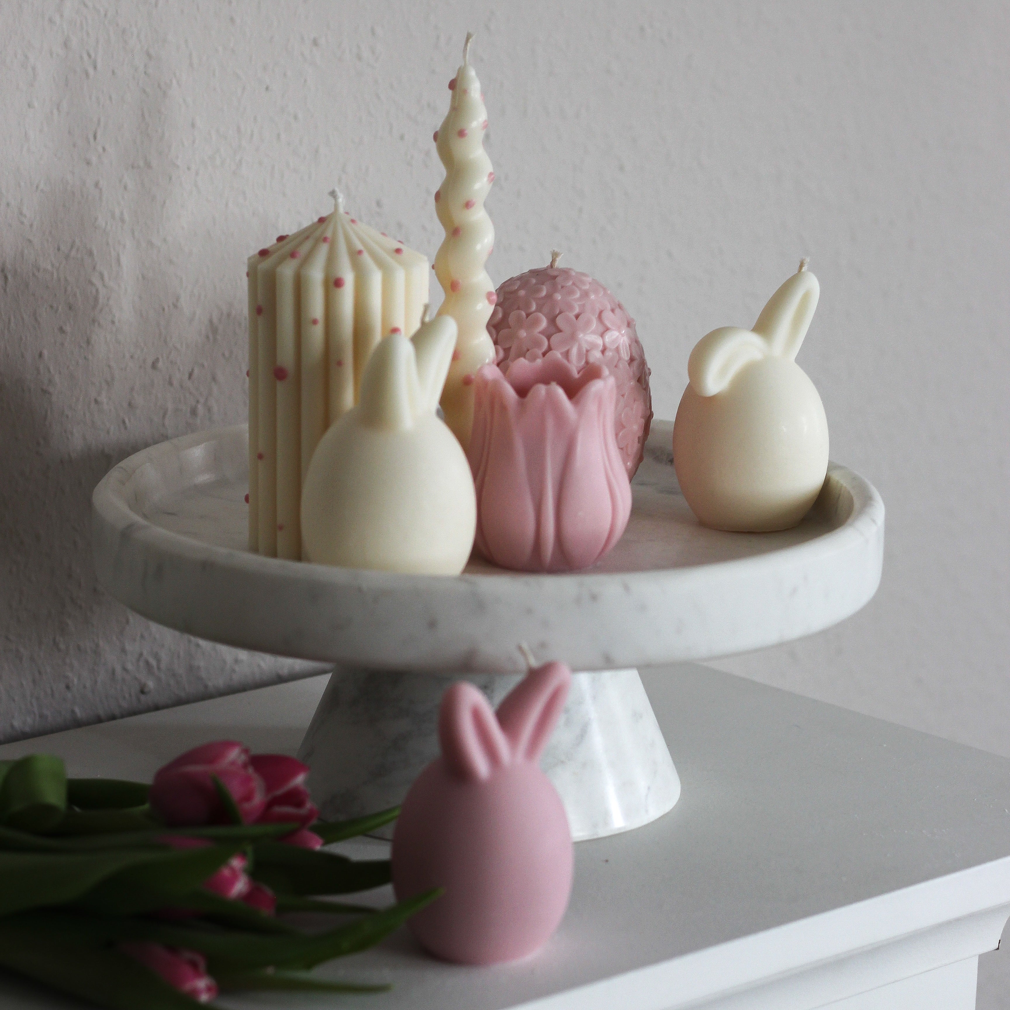 Kerze „Schlappohr“ Ostern Ei Hase