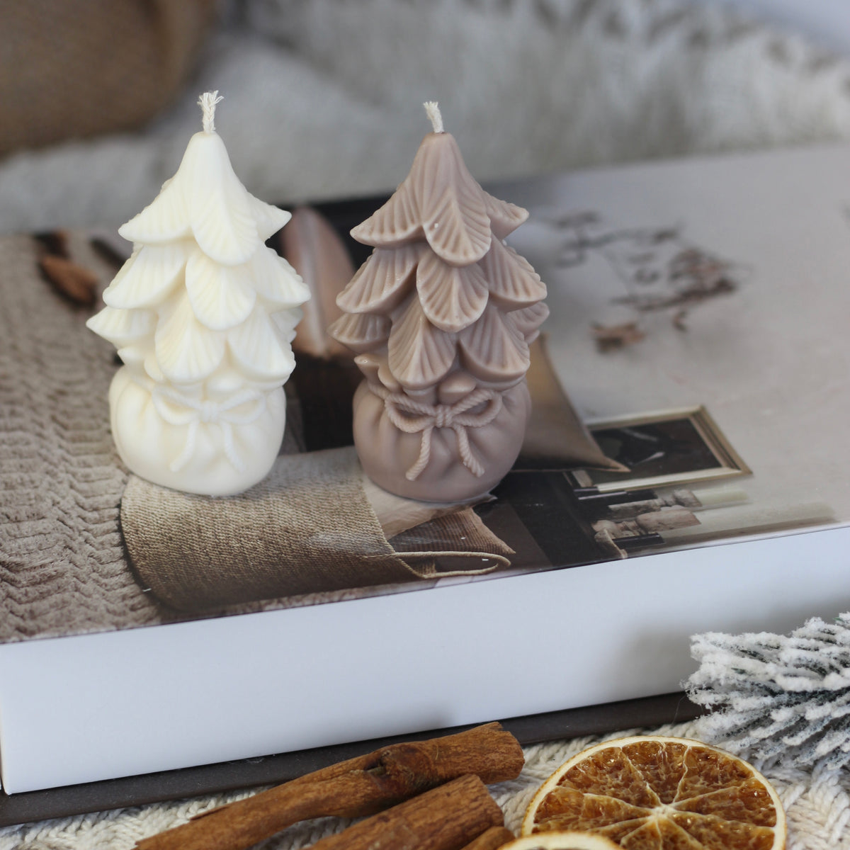 Kerze Weihnachten "Tännchen"