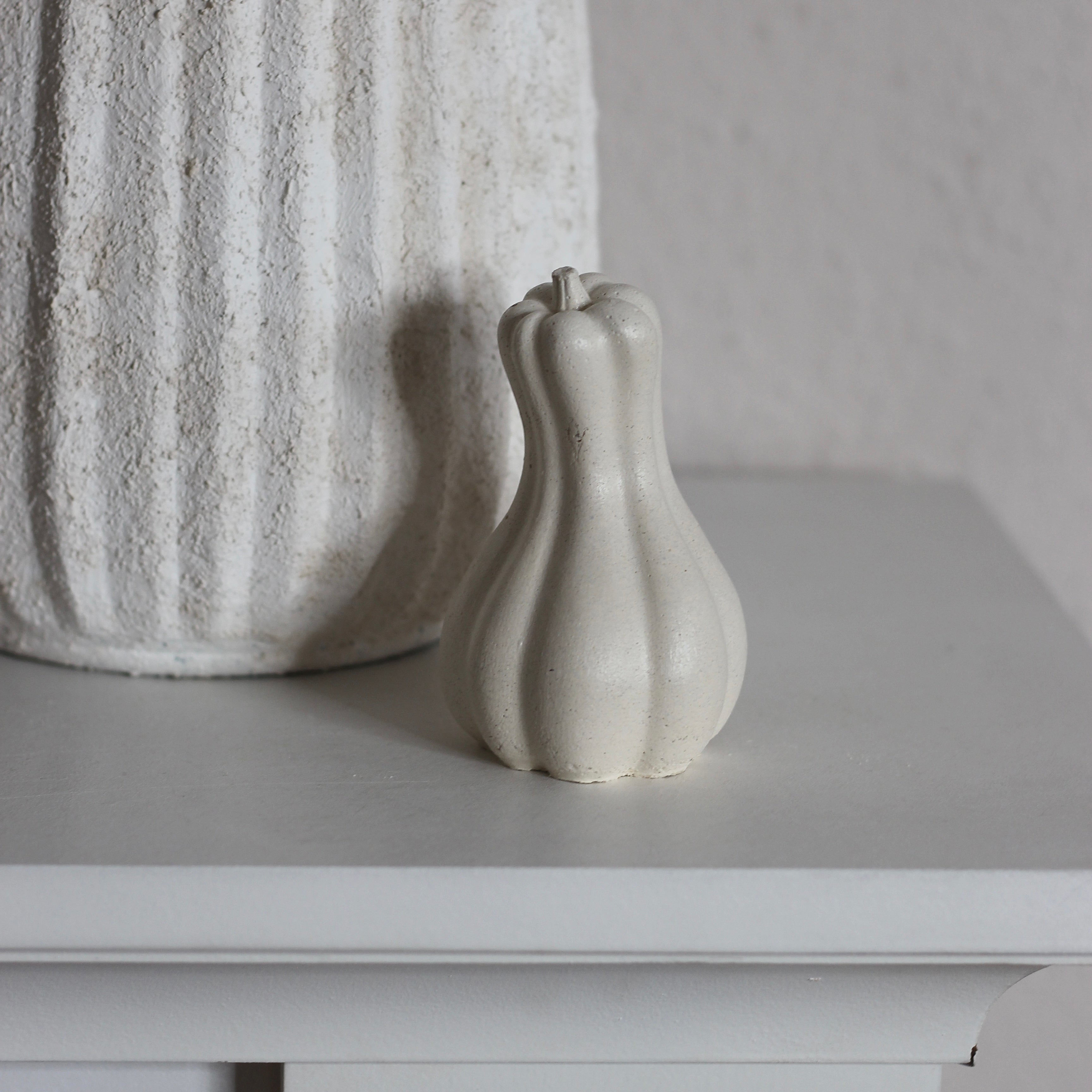 Betondekoration Kürbis Variante 6 "Squash" groß