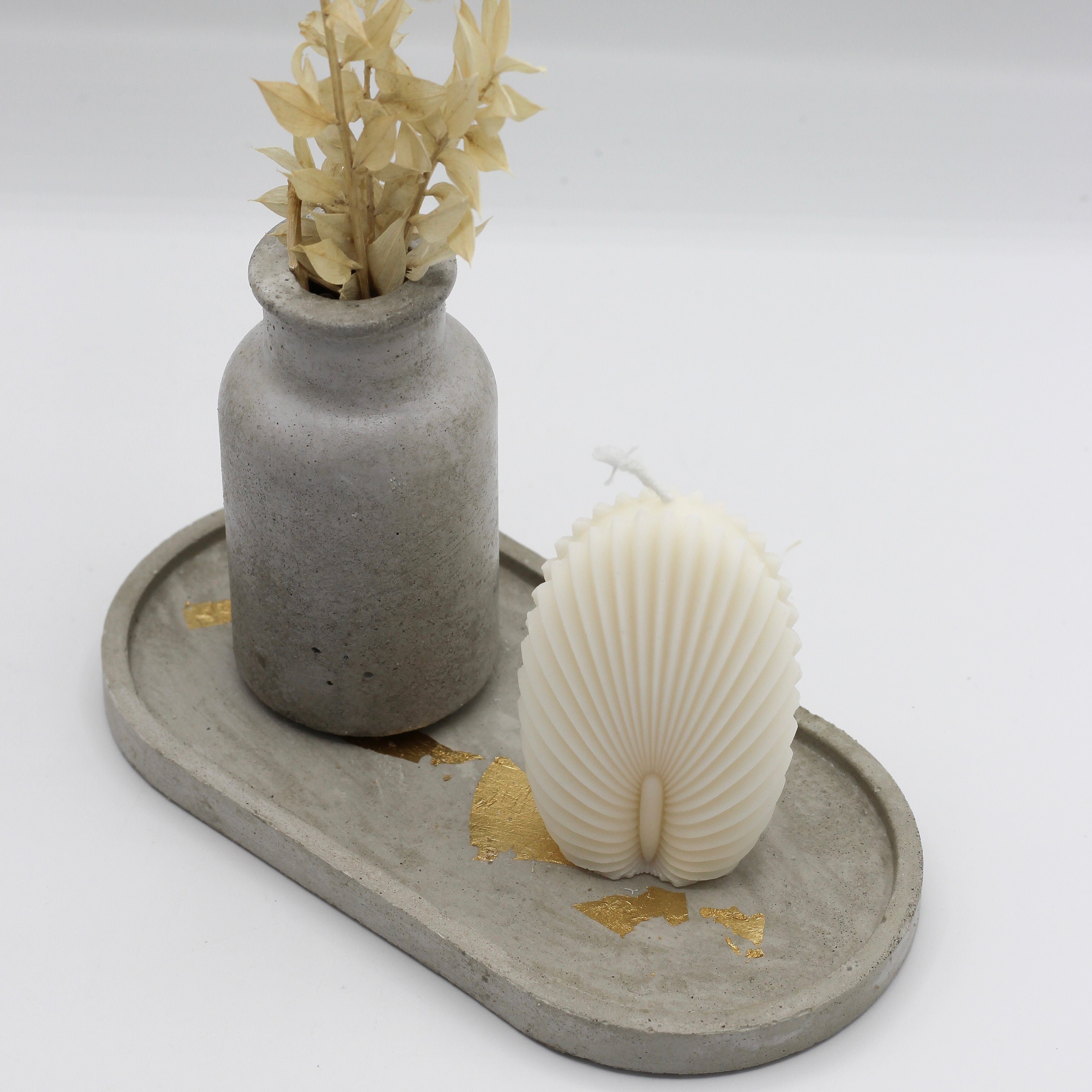 Betonvase ; Vase ; Trockenblumenvase 2