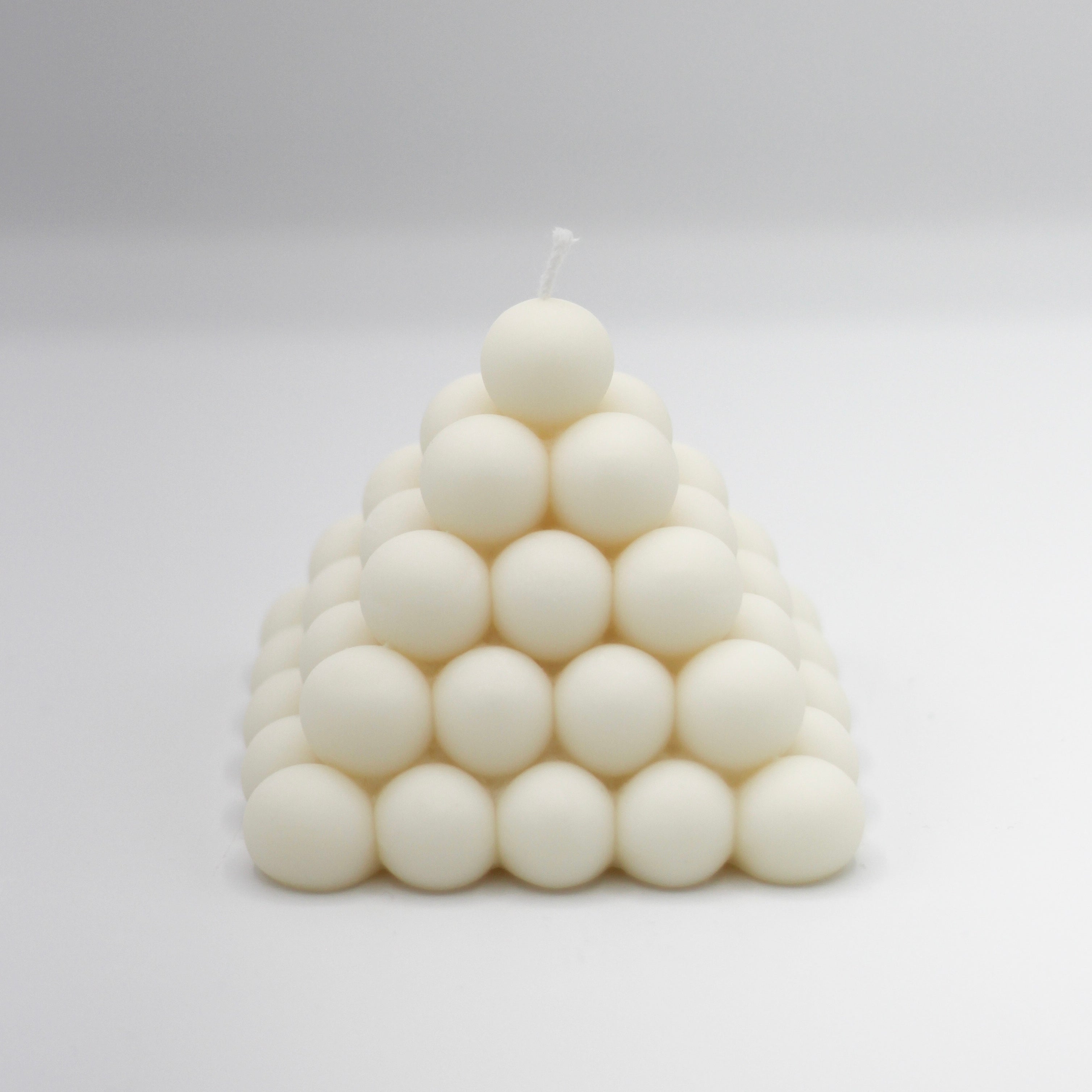 Kerze Bubble „Pyramide“