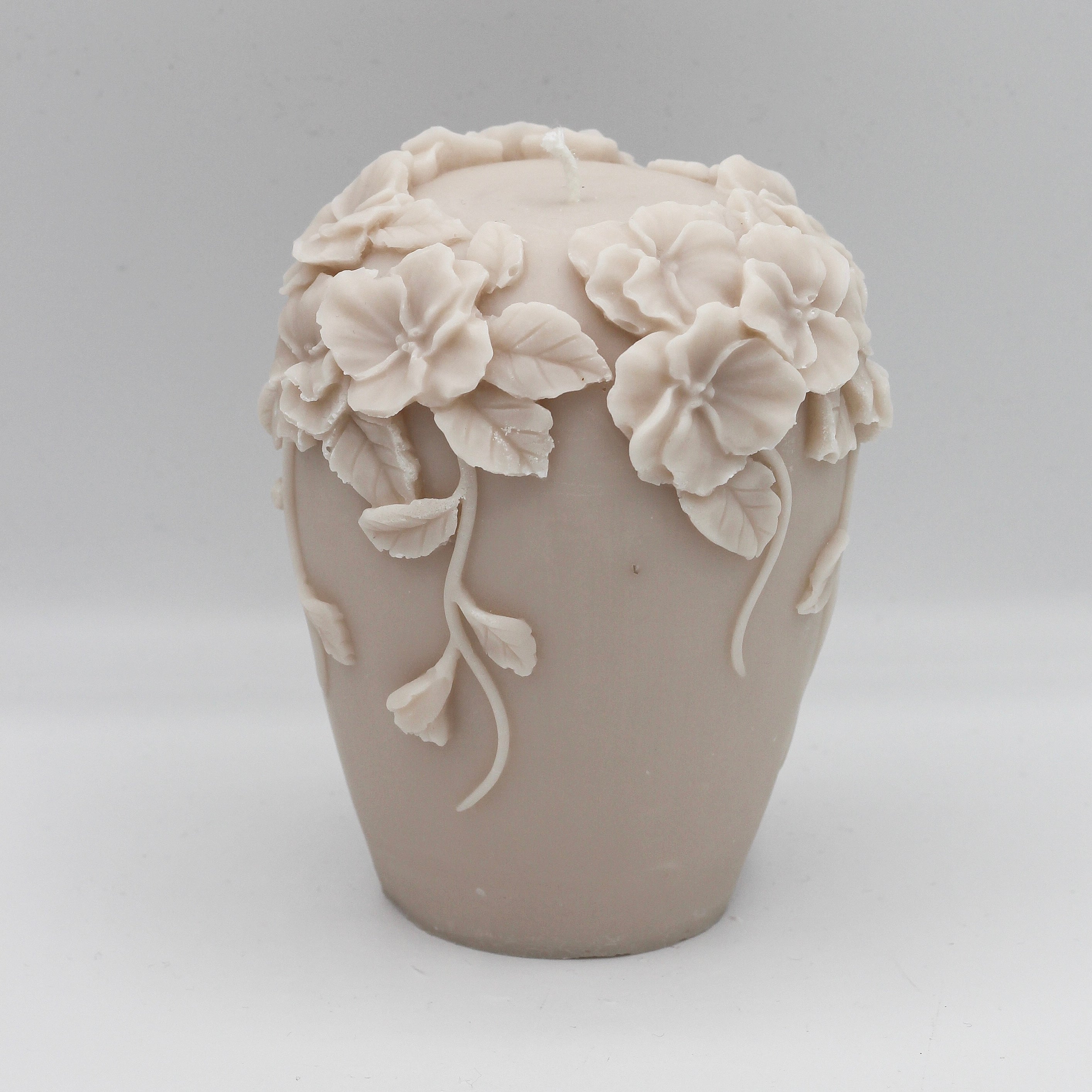 Kerze ; Blumen ; „Flowerpot“