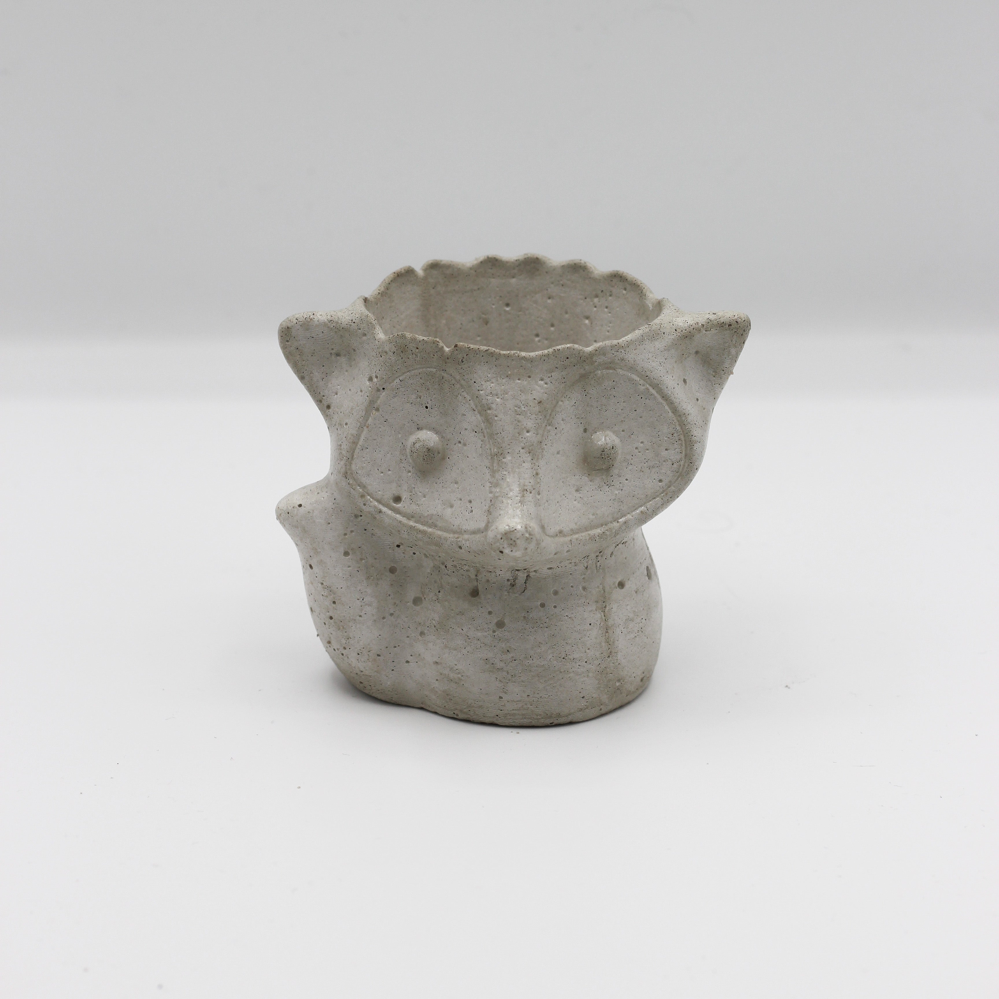 Betonvase; Trockenblumenvase „Fuchs“