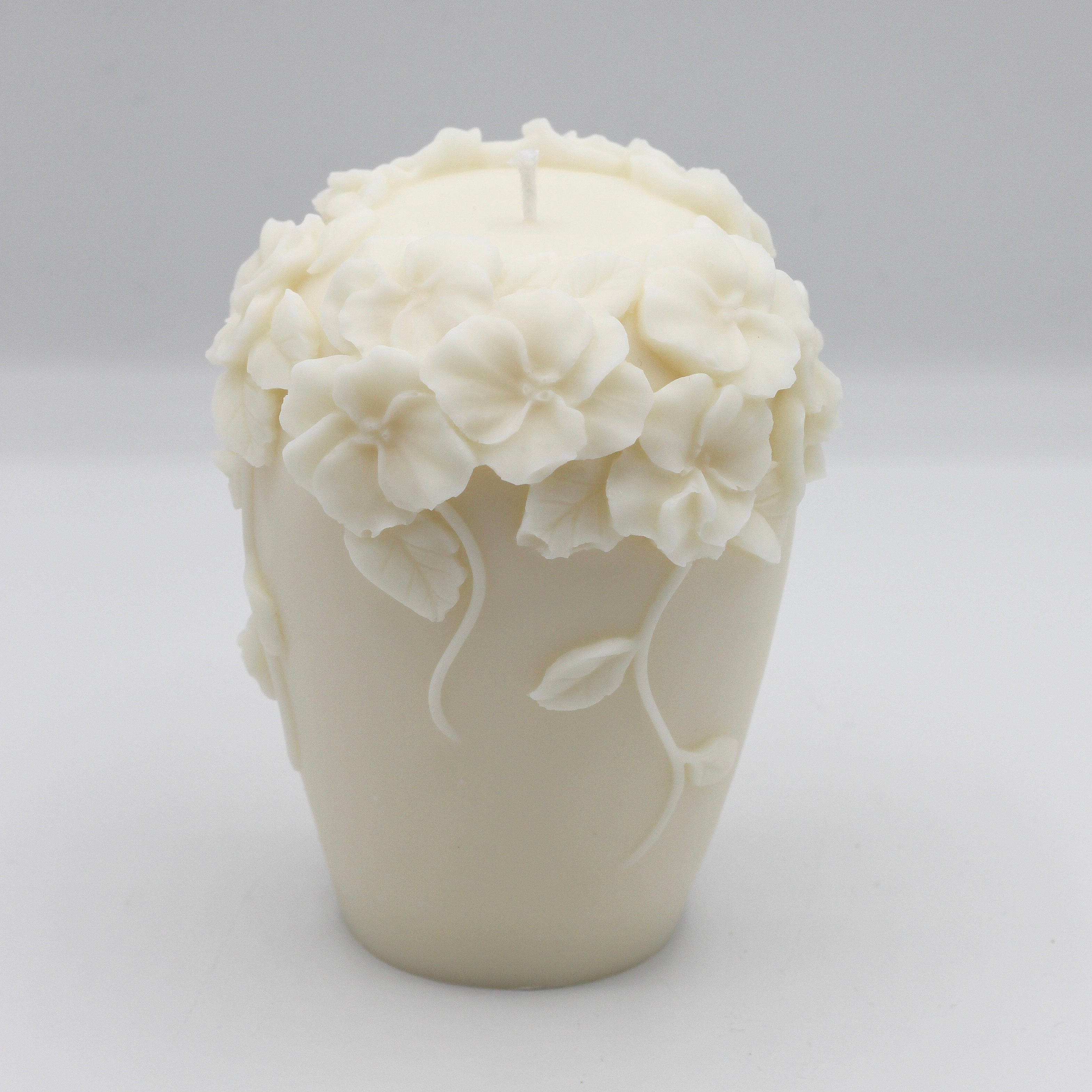 Kerze ; Blumen ; „Flowerpot“