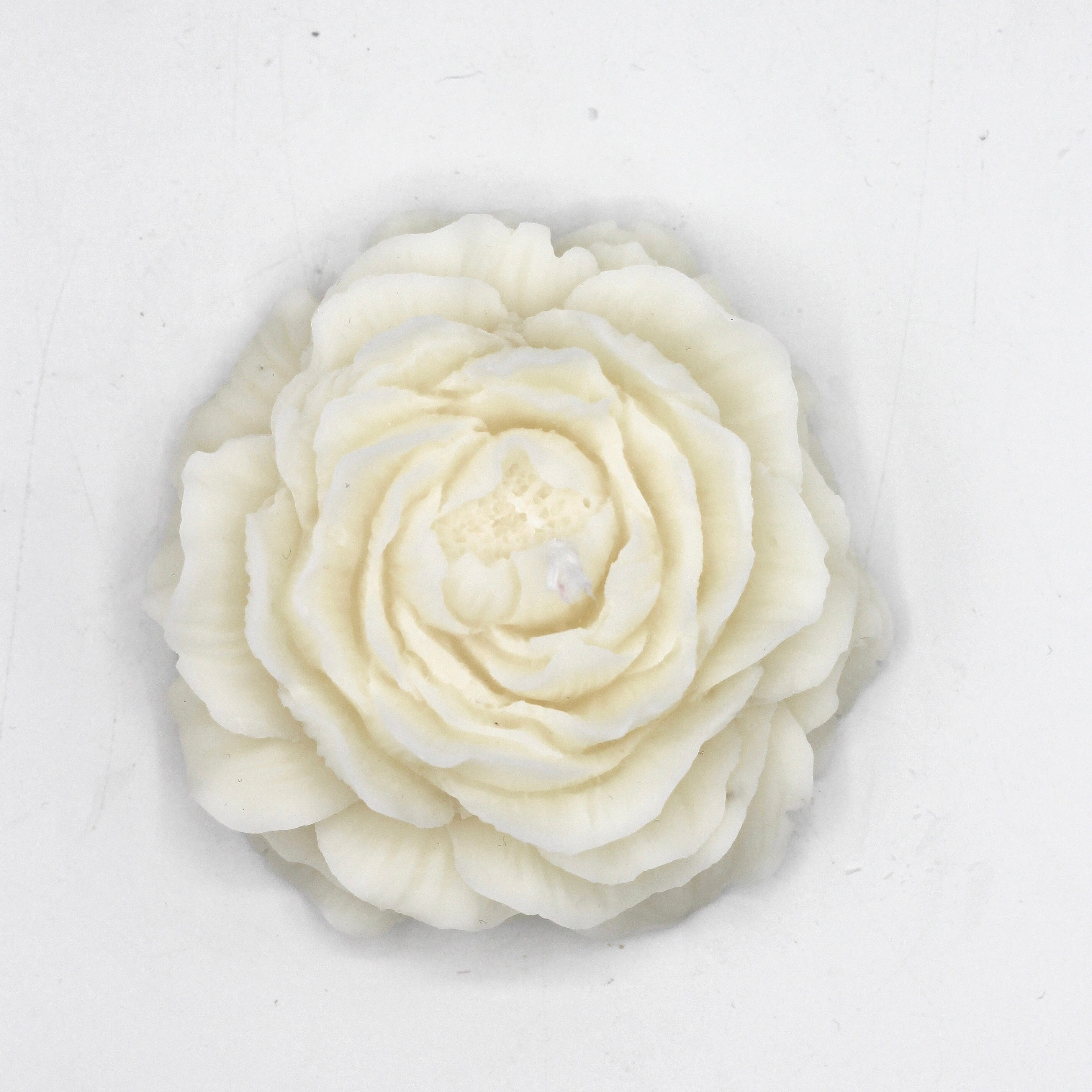 Kerze „Pfingstrose“ Rose